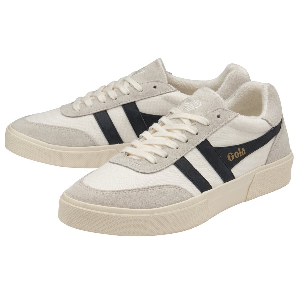 New in box. Mens white and Blue Gola sneakers.